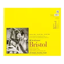 Bloc De Papel Strathmore Bristol Veal, 14 X 17, 20 H