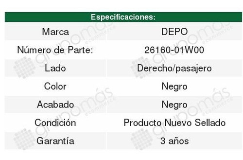 Par De Cuartos Depo Nissan 720 1987 1988 1989 1990 1991 Foto 3