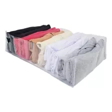 Colmeia Organizadora De Camisetas - Kit 10 Unidades Cor Transparente