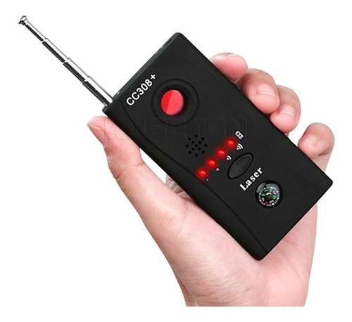Detector Localizador Cc308 De Cameras Escutas Espião Grampos
