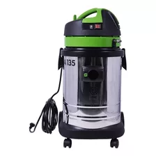 Aspirador Extrator É Industrial Tambor Ipc Ea135 35.5l Prateado Y Preto Y Verde 127v A135ext