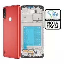 Aro + Tampa Para Moto E7 Power Xt2097 Carcaça + Lente Câmera