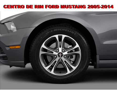 Par De Centros De Rin Ford Mustang 2005-2014 68 Mm Foto 3