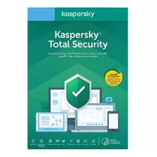 Antivirus Kaspersky Total Security 1 Año 3 Dispositivos 