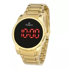 Relógio Champion Feminino Digital Led Ch40124h Dourado