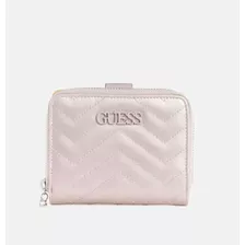 Guess Billetera Original Coletta Small Zip Paradise Pink