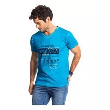 Polera Hombre Virginia Celeste Ferouch Ss 2022