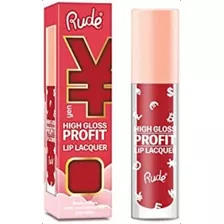 Laca De Labios Rude Cosmetics High Gloss Profit - Yen Lip Gl