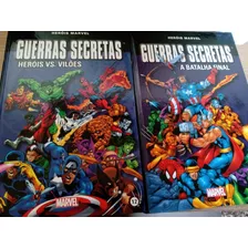 Hqs Marvel Guerras Secretas 2 Volumes Capa Dura Luxo Europeu