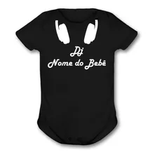 Body Infantil Bebê Dj Personalizado