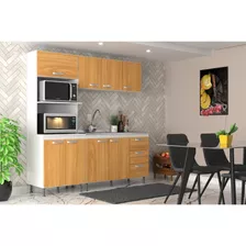 Cozinha Modulada 3 Peças Ipanema Branco/cinnamomo Wt