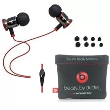  Monster Beats By Dr. Dre Para Htc Negro/rojo 