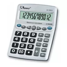 Calculadora Eletrônica Benko Bk-1048 12 Dígitos Cor Cinza