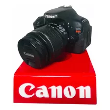 Camera Canon T3i C Lente 18:55 Mm Seminova 12500 Cliques