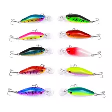 10 Señuelos Pesca Rapala Minnow 7cm Lenguados Corvina Trucha