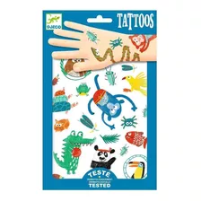 Tatuajes Temporales +50 Stickers Hocicos Djeco