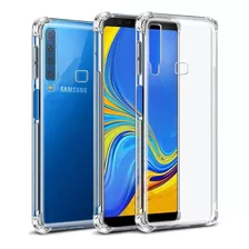 Capa Anti Shock Para Galaxy A9 2018 + Pelicula Vidro 3d Tela