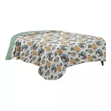 Cover King Size Cubrecama Quilt Estampado Matelaseado Colcha