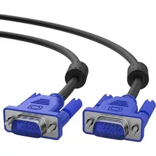 Cable Vga 1,5 Mts Macho Para Monitor Proyector Pc Notebook