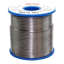 Estanho Solda Best 500gr 60x40 1.5mm Rolo Carretel Azul