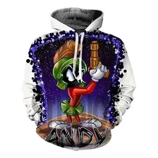 Rt Sudadera Con Capucha Marvin The Martian, Genial