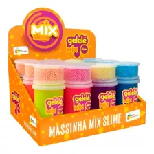 Slime Colorida Mix Foam Gelelé Com Bolinhas De Isopor 153g