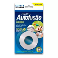 Tekbond Fita De Autofusão Mangueiras 25mm X 1m Blister