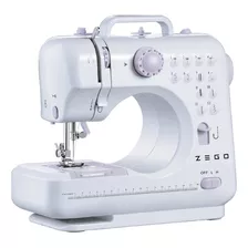 Máquina De Coser Recta Zego Zc1000 Portable Blanca 220v