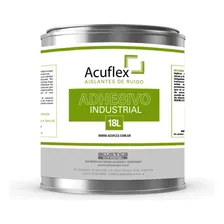 Adhesivo Cemento De Contacto Industrial Acuflex 1 Lts