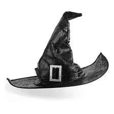 Disfraz Sombrero Bruja Halloween T: 13 In Alto 16.7 In Ancho