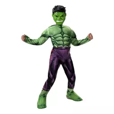 Disfraz Hulk Para Niños Con Oficial Alta Calidad Para Niños