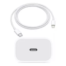 Cargador Carga Rapida 20w Compatible iPhone 8 X 11 12 13 Pro