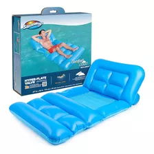 Swimways Comfort Cloud Sillón Reclinable Con Inflado Rápido,