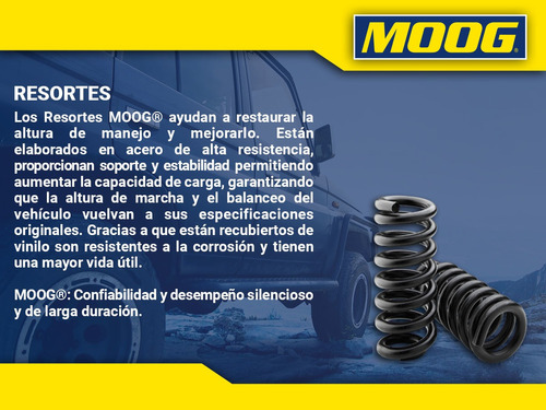 Jgo Resortes Suspensin Del Moog Montego V8 7.5l 75 A 76 Foto 4