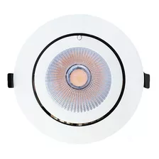 Spot Led Direcionável Embutir Redondo 16cm 36º20w 220v 3000k