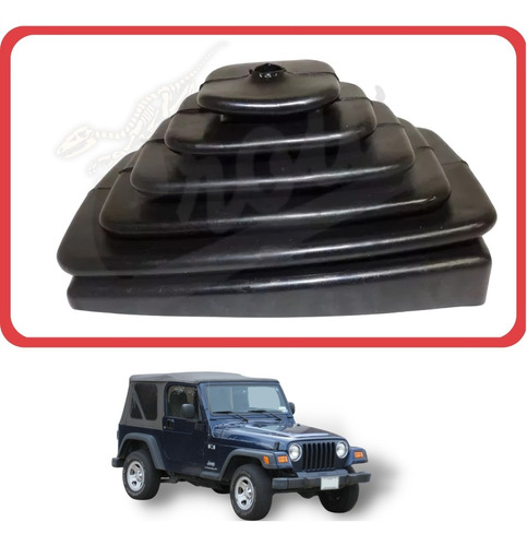 Bota De Palanca Externa De Jeep Wrangler 97-04 Funda Cambios Foto 2