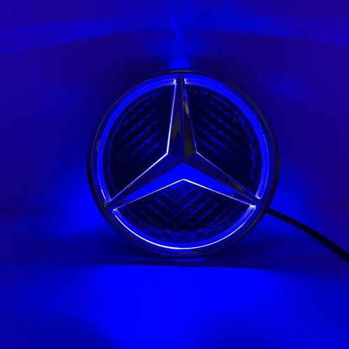 Emblema Frontal Led Aplicado Al Mercedes Benz E300 Glk350 Cl Foto 10