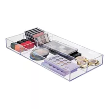 Mdesign Organizador De Maquillaje Dividido De Plastico Para