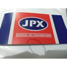 Jpx | Manual Do Proprietário | Cópia Gráfica 