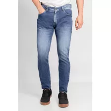 Calça Jeans Skinny Básica Masculina Gangster