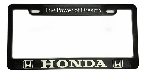 Par De Portaplacas Honda City Civic Insight Accord Hr-v Cr-v Foto 2