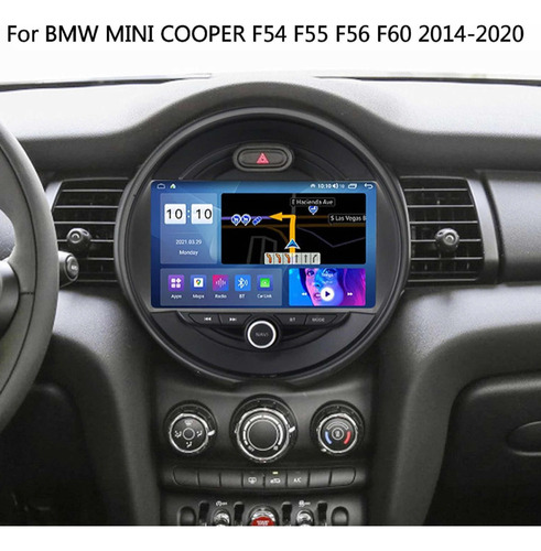 Radio Android Carplay Mini Cooper F54 F55 F56 2014-2016 Foto 4