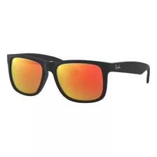 Lentes Solar Ray-ban Rb4165 622/6q Negro Justin Original 