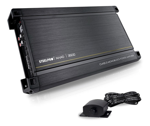 Amplificador Mono Block Tecnologia Nano-3500 W By Steelpro