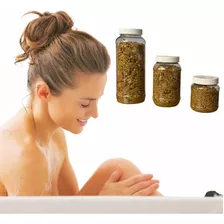 Frasco Con Sales Grano Artesanales Aromáticas Jacuzzi 1kg.