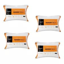 Memory Balls - Almohada Cannon - 90 X 50 Cm - Pack De 4 Uni.