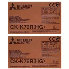 Mitsubishi 2xck-k76rhg Juego De Papel Y Tinta De 6 Para