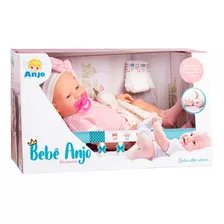 Boneca Bebê Anjo Estilo Reborn Naninha - Brinquedos Anjo