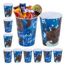 Kit 10 Copos Cruzeiro Oficial Decoração De Festa Aniversário