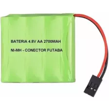 Bateria 4,8v 2700mah Ni-mh Aa Futaba Recarregavel